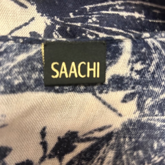 SAACHI indigo long blue kimono - Picture 7 of 7